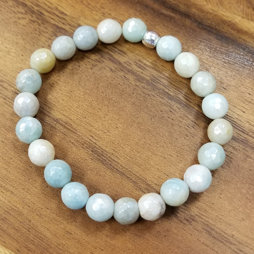 SOLD Amazonite Beads Bracelet - Picture 6 of 15